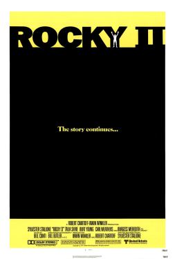 Rocky II ร็อคกี้ ราชากำปั้น ทุบสังเวียน 2 (1979)
